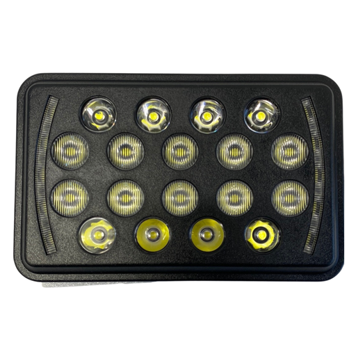 Ultralit 18 High Power LED Rectangular Light with LED Position Light Bar | United Pacific