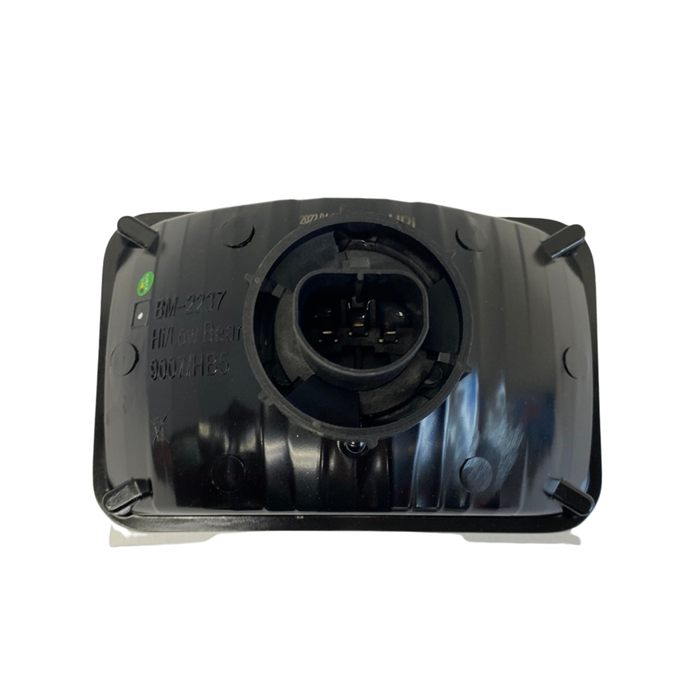 Ultralit 4 x 6 Crystal Rectangular Headlight Glass Lens High Low Beam | United Pacific