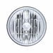 Ultralit 5 3/4 Inch Crystal Headlight Glass Lens | United Pacific