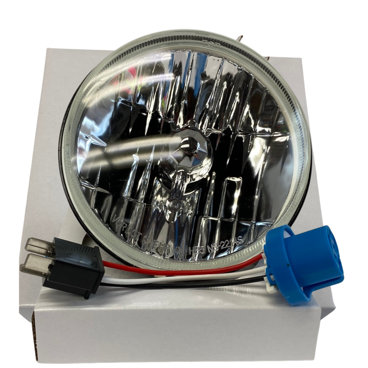Ultralit 5 3/4 Inch Crystal Headlight Glass Lens | United Pacific