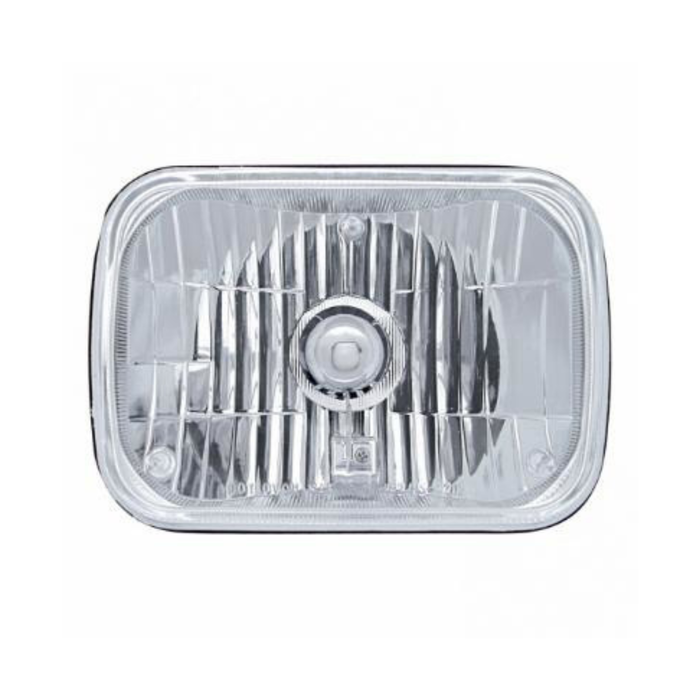Ultralit 5 x 7 Crystal Rectangular Headlight Glass Lens | United Pacific