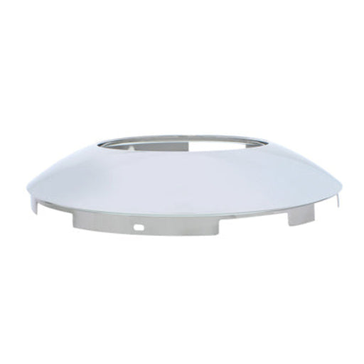 Universal Chrome Front Hub Cap with Hubometer Hole | 7/16″ Lip | 4.80″ Opening | United Pacific