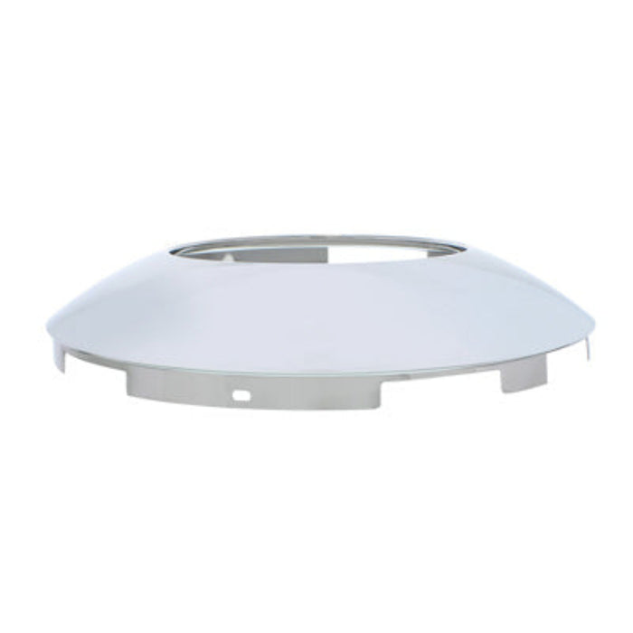 Universal Chrome Front Hub Cap with Hubometer Hole | 7/16″ Lip | 4.80″ Opening | United Pacific