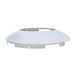 Universal Chrome Front Hub Cap with Hubometer Hole | 7/16″ Lip | 4.80″ Opening | United Pacific