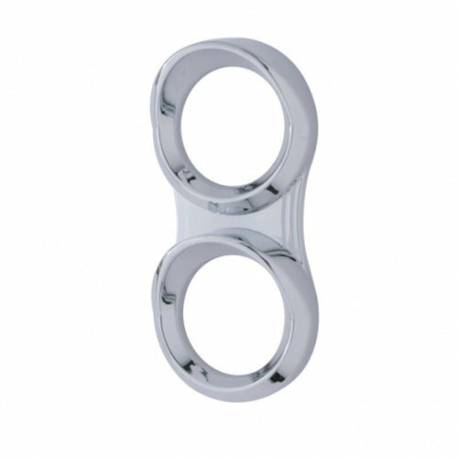 Vertical Gauge Cluster Bezel with Visor 2 Gauge | United Pacific
