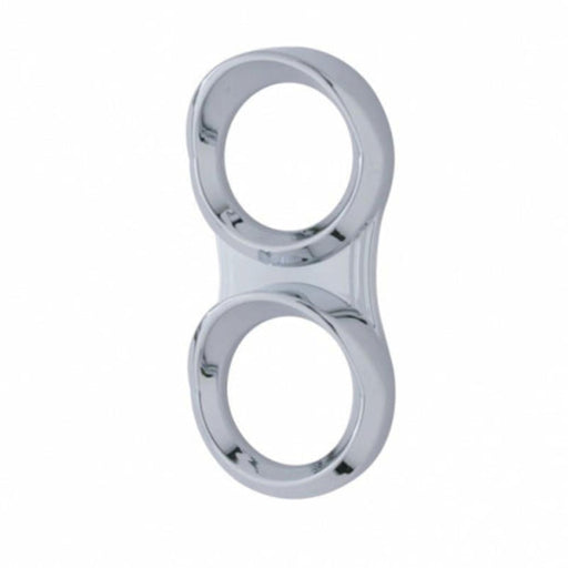 Vertical Gauge Cluster Bezel with Visor 2 Gauge | United Pacific