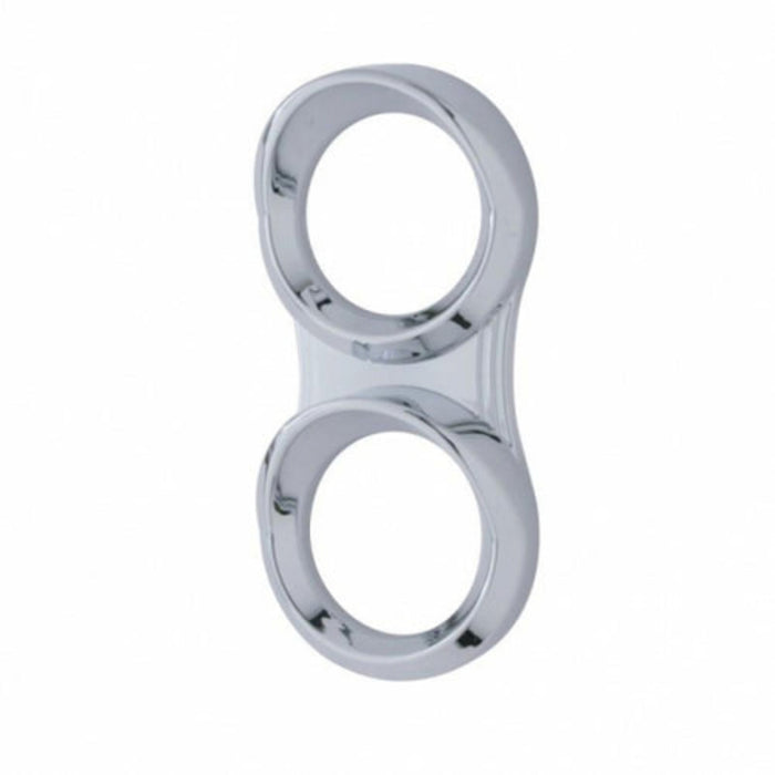 Vertical Gauge Cluster Bezel with Visor 2 Gauge | United Pacific