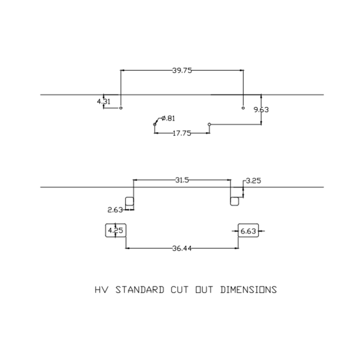 16" Texas Square Rolled End Bumper for Peterbilt 365 388 389 | Valley Chrome