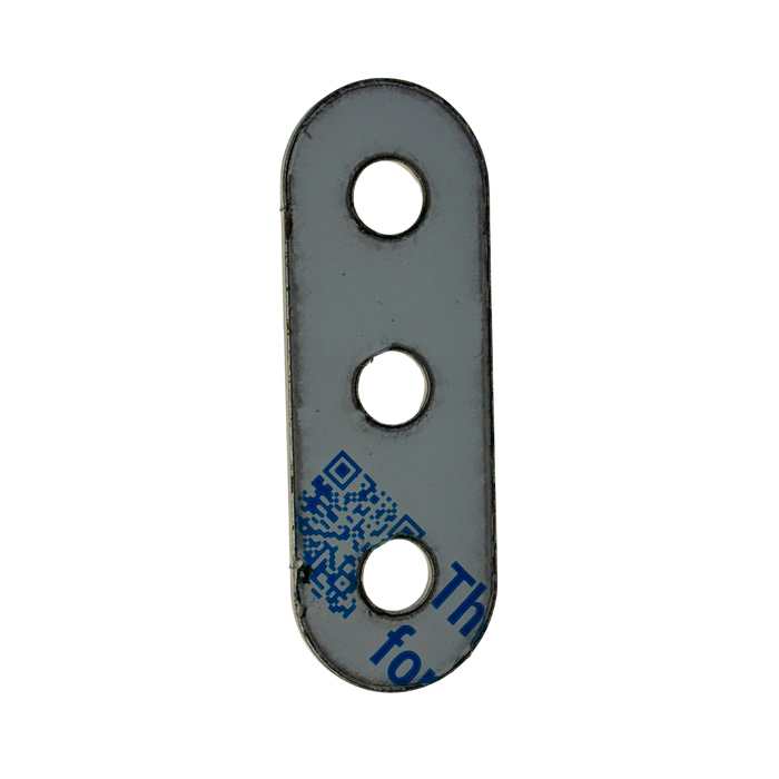 Oval Adapter Plate for (3) 3/4" Lights | Valley Chrome