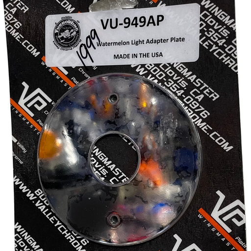 Watermelon Light Adapter Plate | Universal Sleeper Mount | Valley Chrome