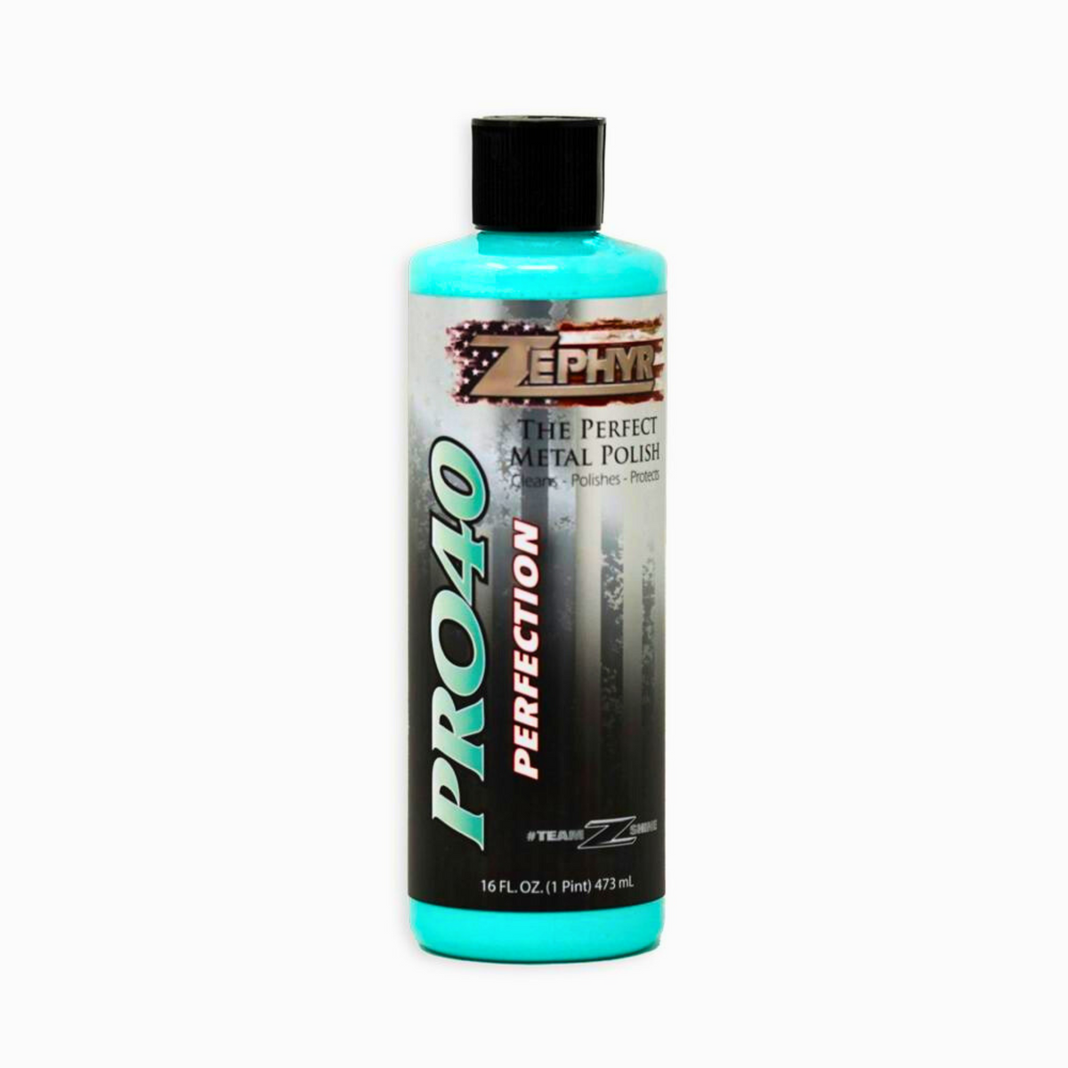 Pro 40 All-in-One Metal Polish | Chrome &amp; Aluminum Shine | Zephyr
