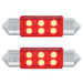 6 SMD High Power Micro SMD LED Bulb Red