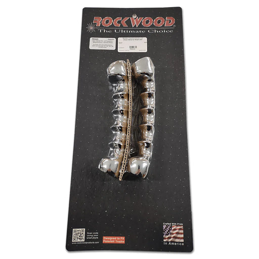 Rockwood - Chrome Door Handle Pull W/ Fingertips For Peterbilt - The New Vernon Truck Wash