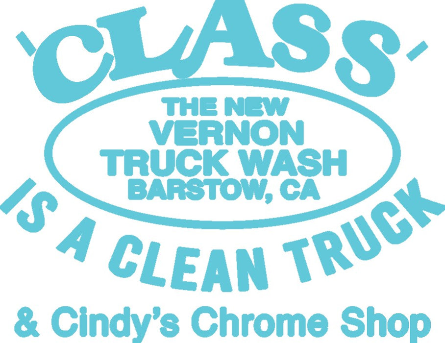 The New Vernon Truck Wash & Cindy's Chrome Shop Car / Truck Decal