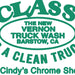 The New Vernon Truck Wash & Cindy's Chrome Shop Car / Truck Decal