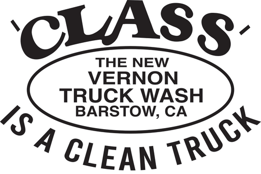 "Class is a Clean Truck" Logo Car / Truck Decal - The New Vernon Truck 