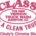 The New Vernon Truck Wash & Cindy's Chrome Shop Car / Truck Decal