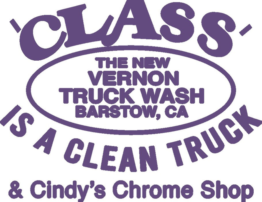 The New Vernon Truck Wash & Cindy's Chrome Shop Car / Truck Decal