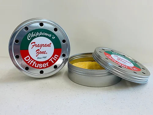 Chippewa's Fragrant Zone - Round Diffuser Tin