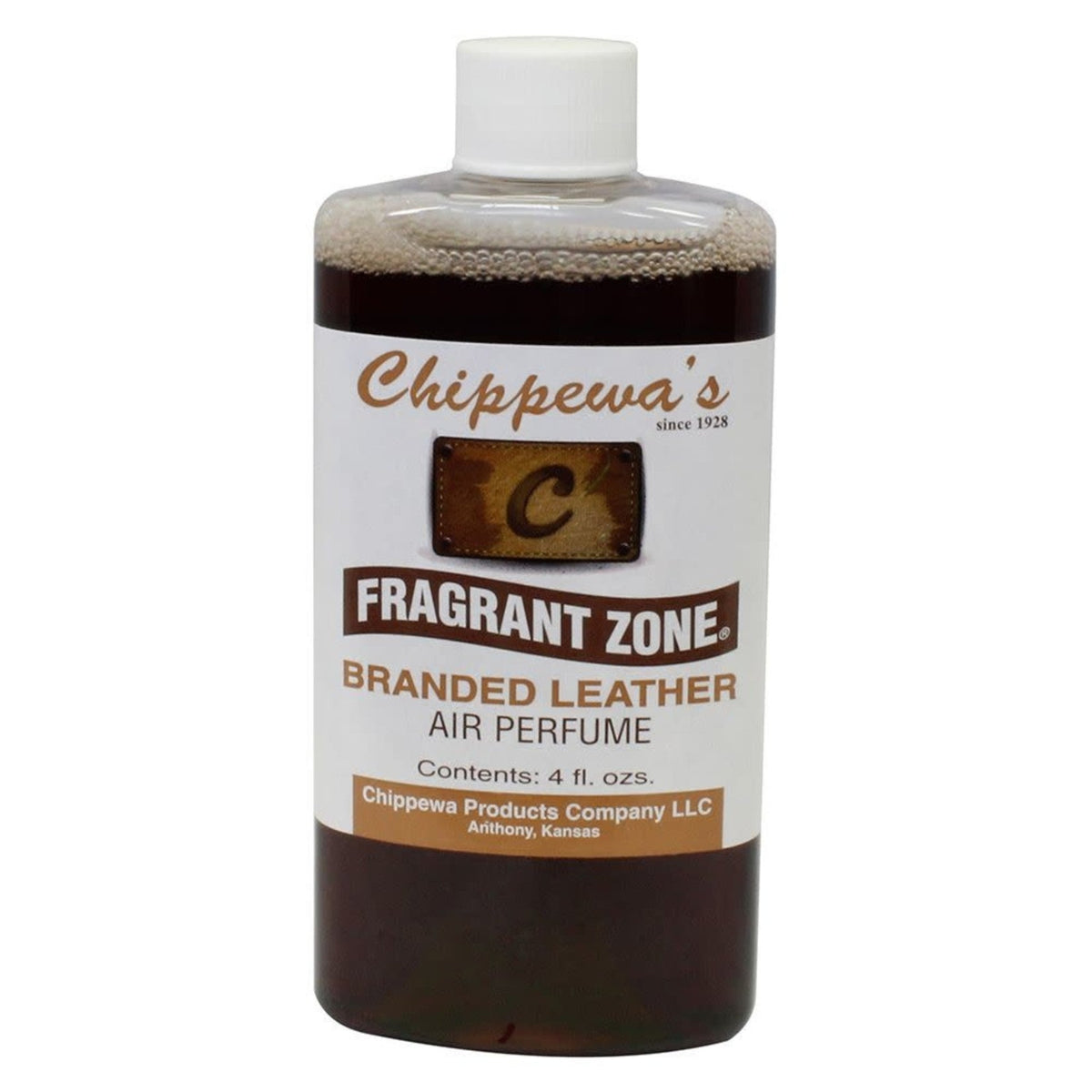 Air Perfume | 4 oz Bottle | Brand Leather | Chippewa's Fragrant Zone