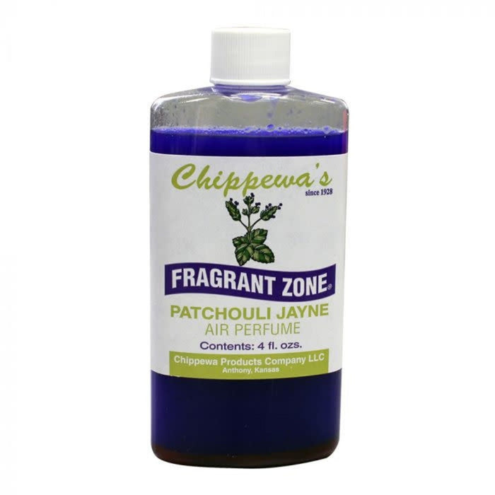 Air Perfume | 4 oz Bottle | Patchouli Jayne | Chippewa's Fragrant Zone