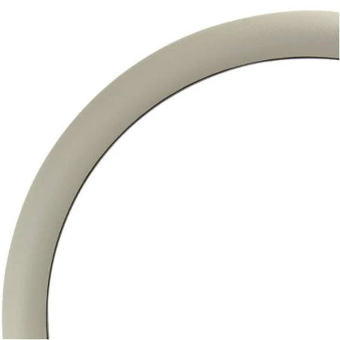 Forever Sharp 14 Inch Half Wrap Replacement Steering Wheel Outer Ring | Grey | Forever Sharp