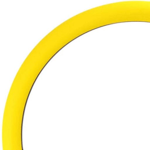 Forever Sharp 14 Inch Half Wrap Replacement Steering Wheel Outer Ring | Yellow | Forever Sharp