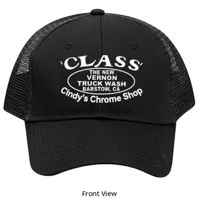 5 Panel Trucker Hat Class Is a Clean Truck | Black White | The New Vernon Truck Wash