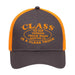 5 Panel Trucker Hat Class Is a Clean Truck | Grey Orange | The New Vernon Truck Wash