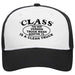 5 Panel Trucker Hat Class Is a Clean Truck | White Black | The New Vernon Truck Wash