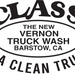 Class Logo Car and Truck Vinyl Decal Black | The New Vernon Truck Wash
