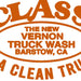 Class Logo Car and Truck Vinyl Decal Orange | The New Vernon Truck Wash