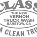 Class Logo Car and Truck Vinyl Decal Primer Gray | The New Vernon Truck Wash