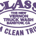 Class Logo Car and Truck Vinyl Decal Violet | The New Vernon Truck Wash