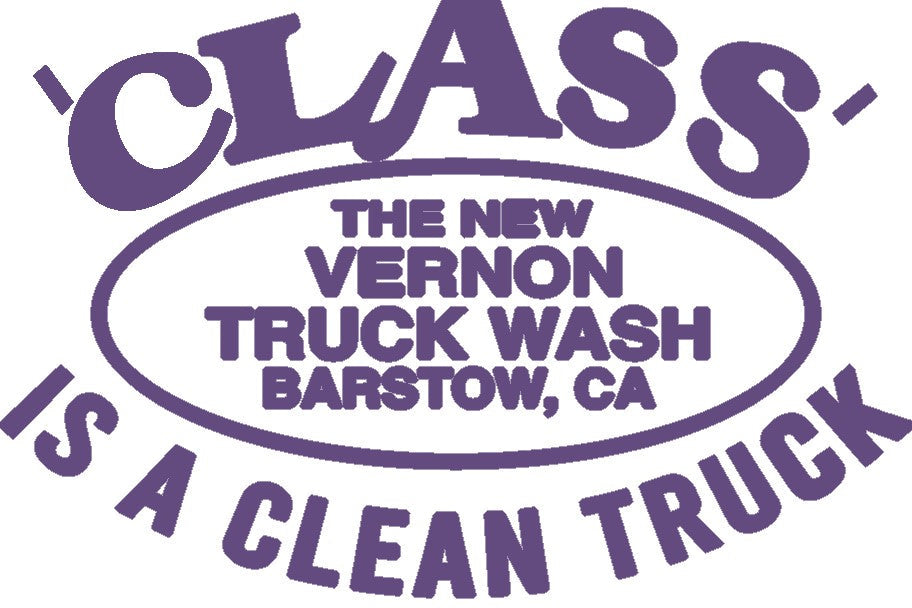 Class Logo Car and Truck Vinyl Decal Violet | The New Vernon Truck Wash