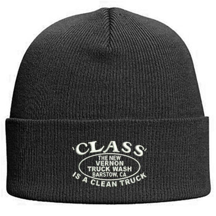 Superior Cotton Knit Beanie Black | The New Vernon Truck Wash