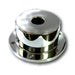 Chrome-Plated Billet Aluminum Front Oil Cap Cover Smooth Face Without Window