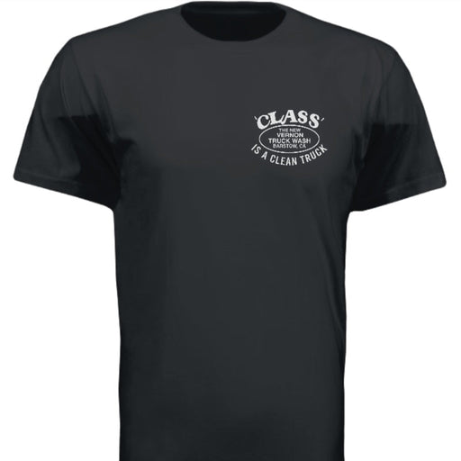 Playful Pig Logo Short Sleeve T Shirt Same Sh!t Different Day | Black | The New Vernon Truck Wash