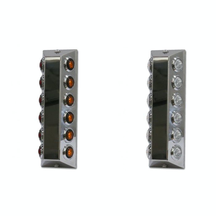 Switchblade Universal Light Bar 11” 3/4” Round Holes Stainless Steel | RoadWorks