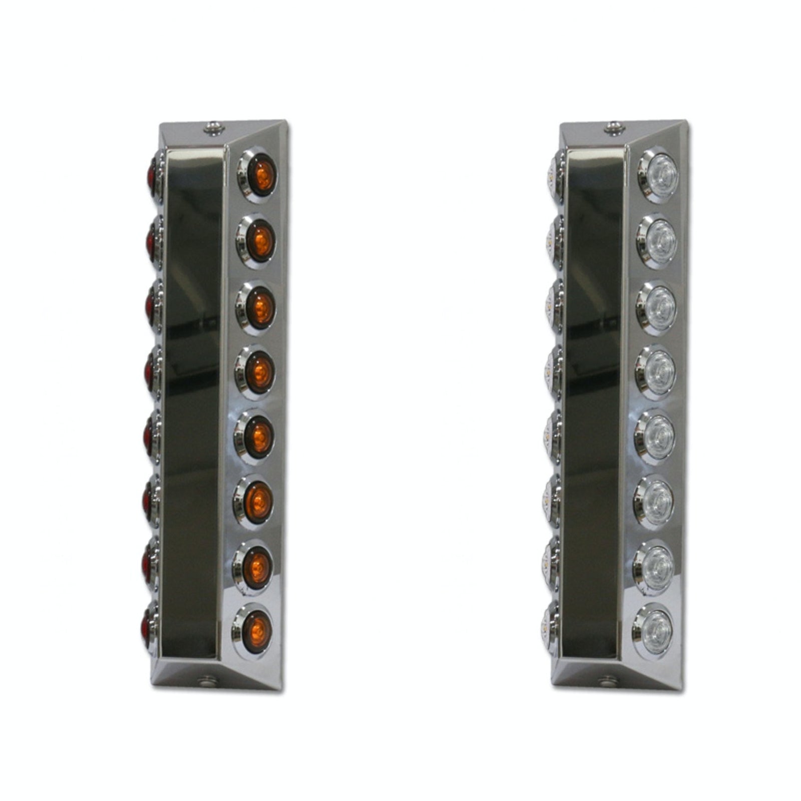 Switchblade Universal Light Bar 15” 2” Round Holes Stainless Steel | RoadWorks