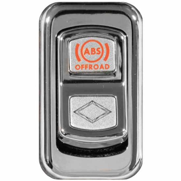 Chrome Actuator Button for Electric Rocker Switches | ABS Off Road | Rockwood