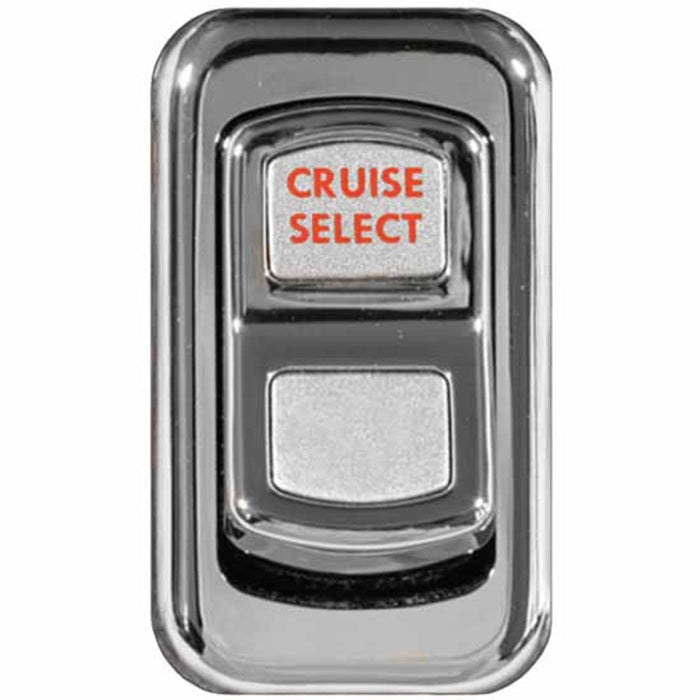 Chrome Actuator Button for Electric Rocker Switches | Cruise Select | Rockwood