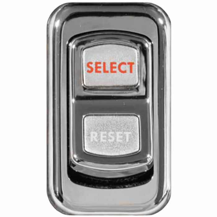 : Chrome Actuator Button for Electric Rocker Switches | Select Reset | Rockwood