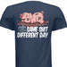 "Same Sh!t Different Day" Playful Pig - Logo Short Sleeve T-Shirt - The New Vernon Truck Wash