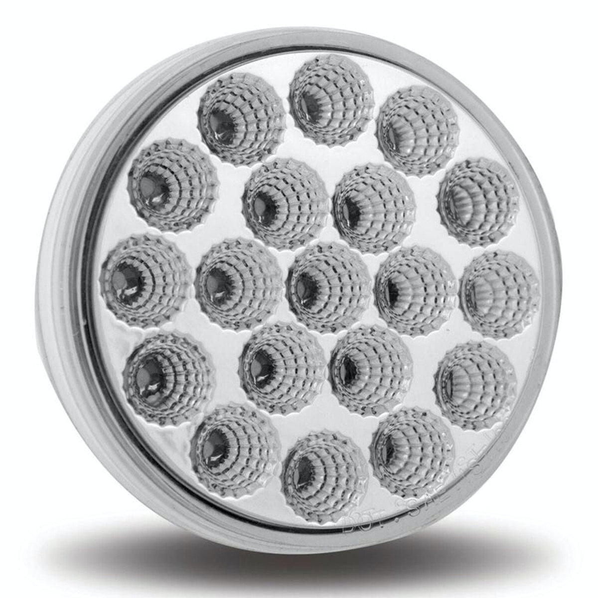 4 Inch Round Dual Revolution Stop Tail Turn Combo LED Light | Trux Accessories