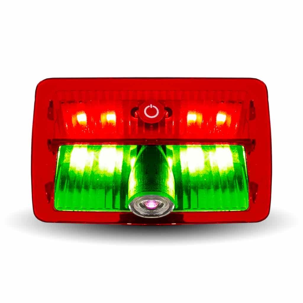 6 Color LED Projector Door Logo Light for Kenworth and Peterbilt | Trux Accessories
