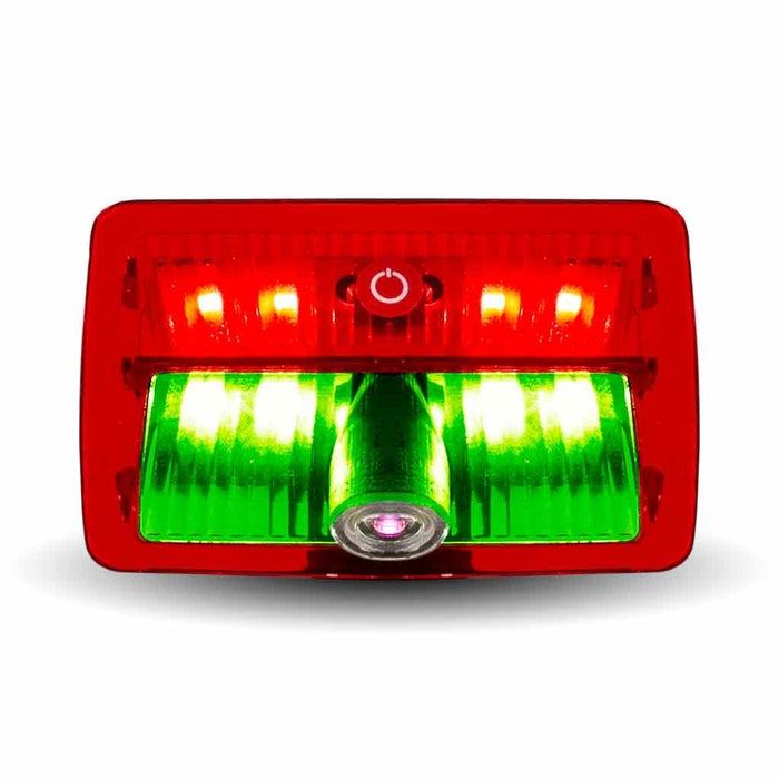 6 Color LED Projector Door Logo Light for Kenworth and Peterbilt | Trux Accessories