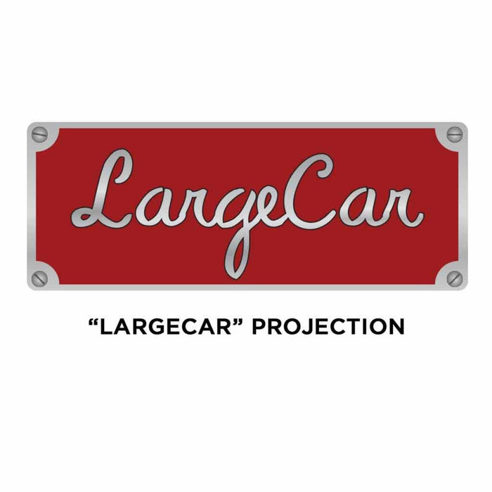 6 Color LED Projector Door Logo Light Large Car Rectangle Driver Side | Trux Accessories