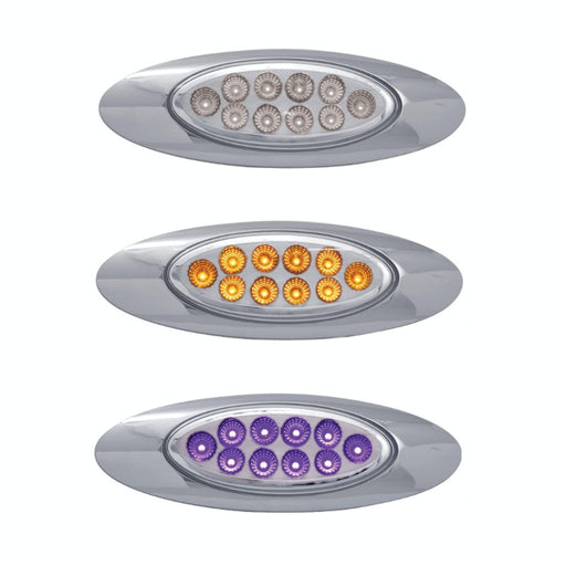 Amber Marker to Purple Auxiliary LED Light | Generation 4 | 10 Diodes | Trux Accessories