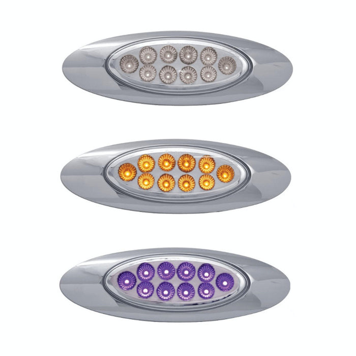 Amber Marker to Purple Auxiliary LED Light | Generation 4 | 10 Diodes | Trux Accessories